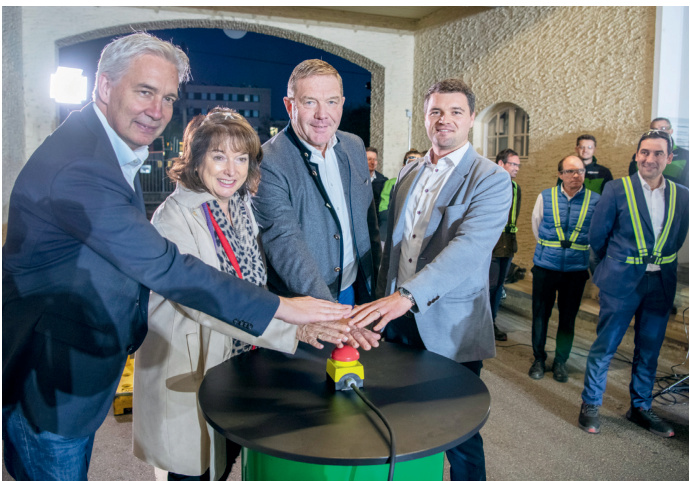 Neues automatisiertes Fendt Hochregallager in Marktoberdorf